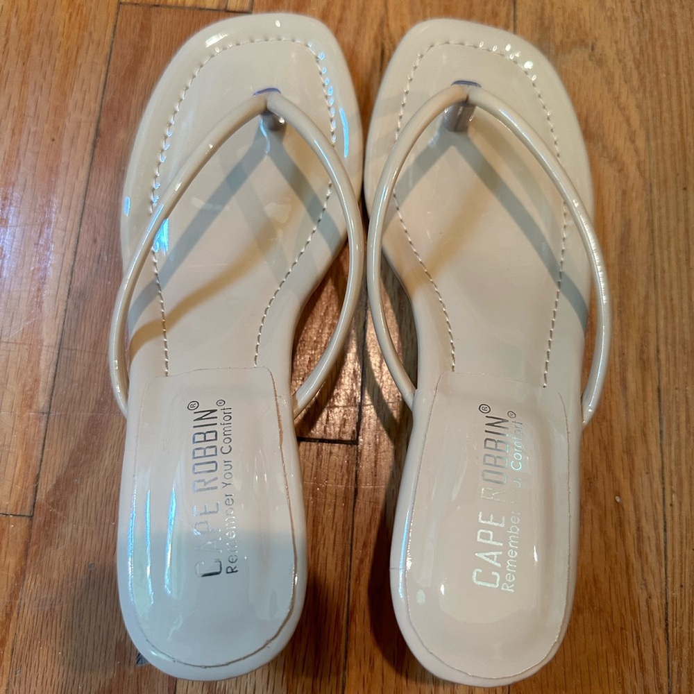 Nude Heel Sandals